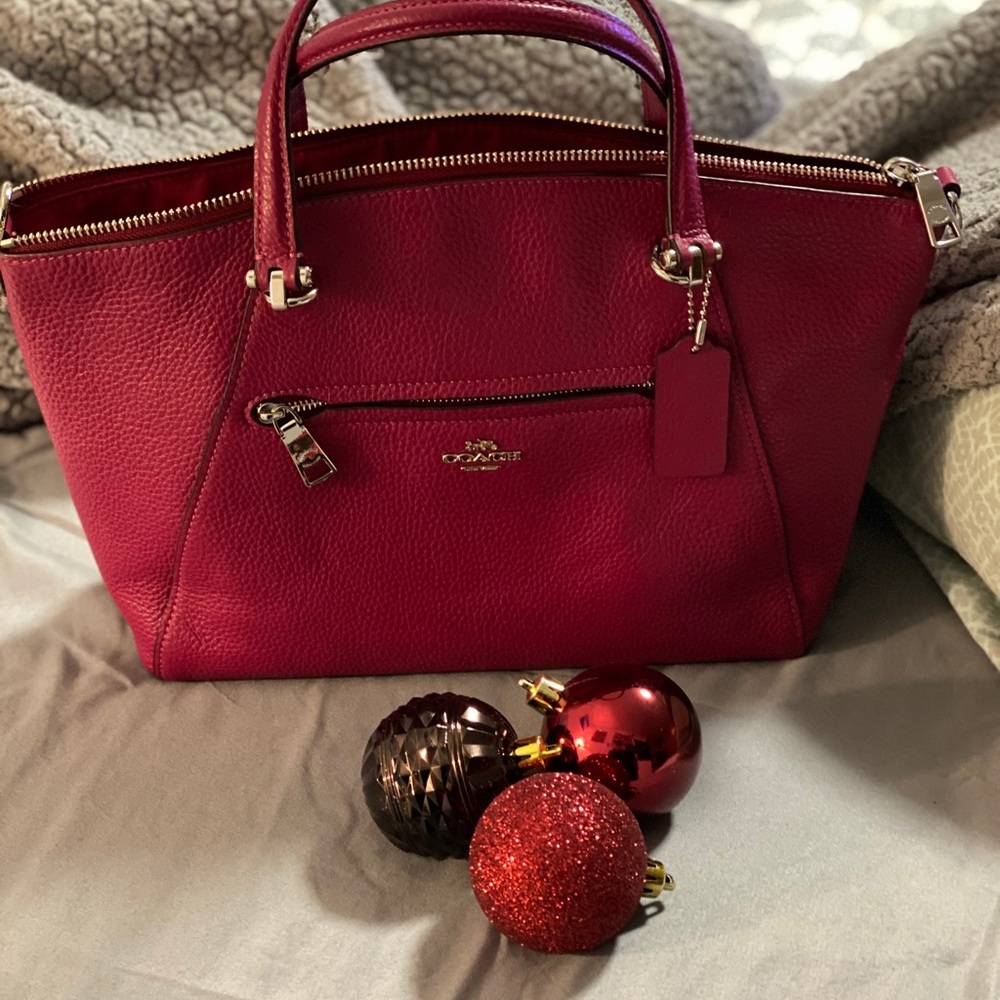 Coach pebble leather satchel - Picture 7 of 16